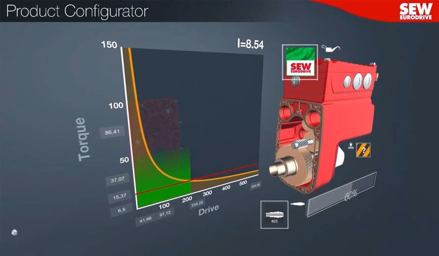Videovorschau: 3D-Design der SEW-EURODRIVE-Interfaces