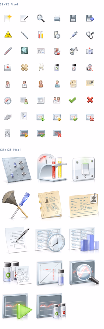 Centigrade's free medical icons - the MedicalSeries.