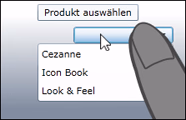 Combobox - Mouse und Touch Tooltip