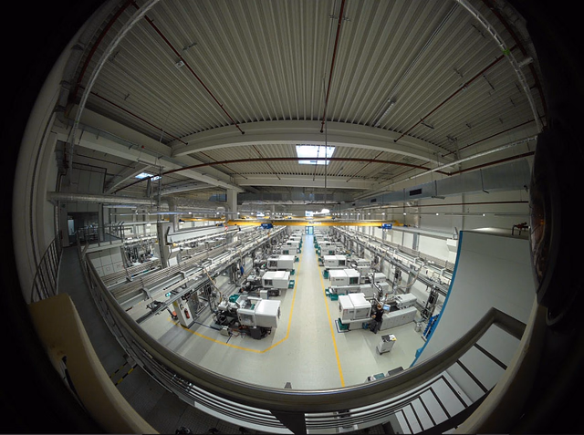 A recording of the machine hall