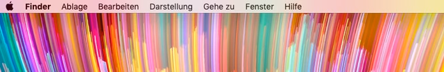 Acrylic Hintergrund Apple