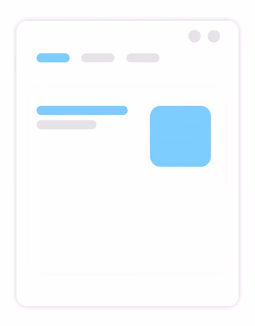 Animations as orientation aid
