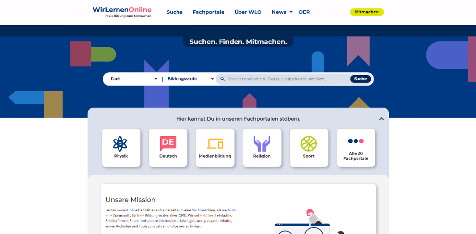 WirLernenOnline Startseite