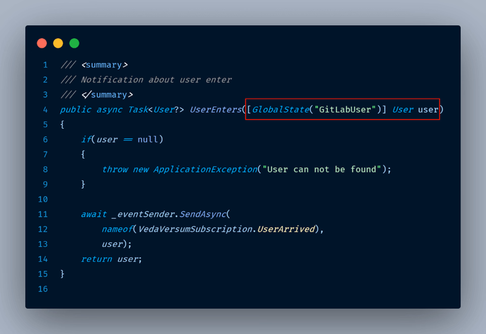 interceptor gets GitlabUser from PrincipalIdentity 