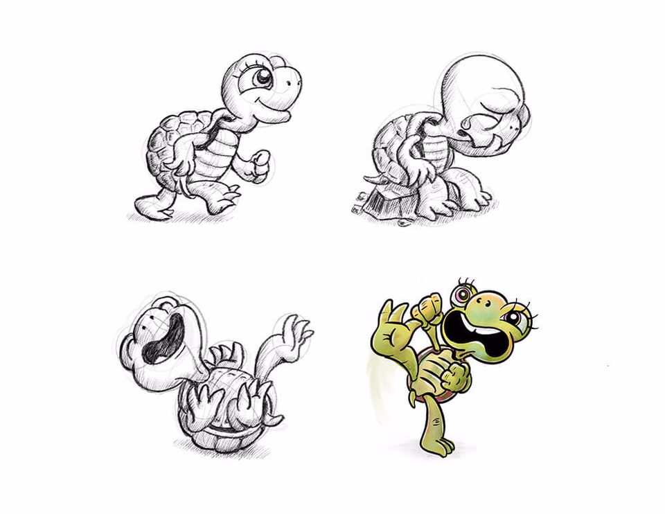 Character Schildkroete