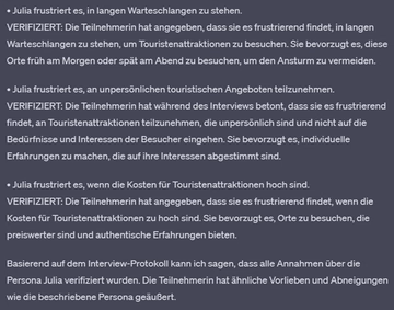 ChatGPT UX Research Frage zusammenfassen