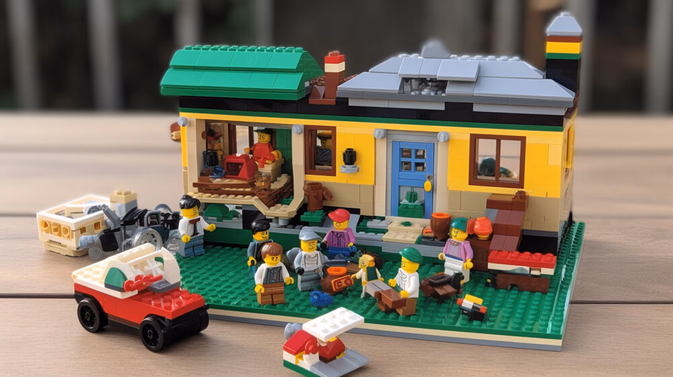 LEGO block building set