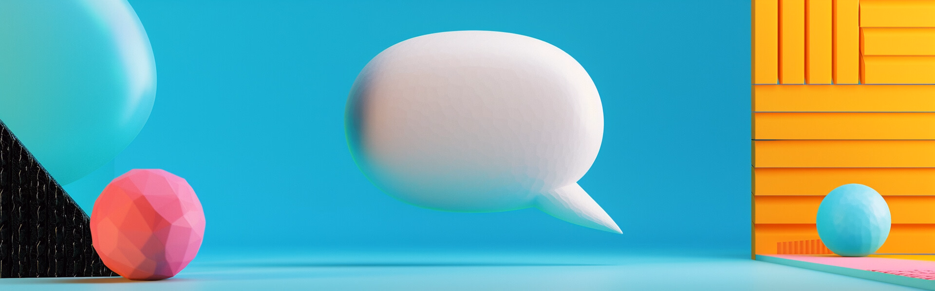 A minimalist 3D digital clay illustration 2