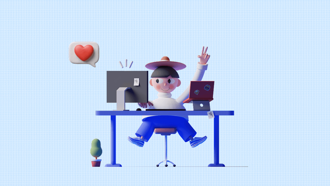 Newsletter key visual about health at work