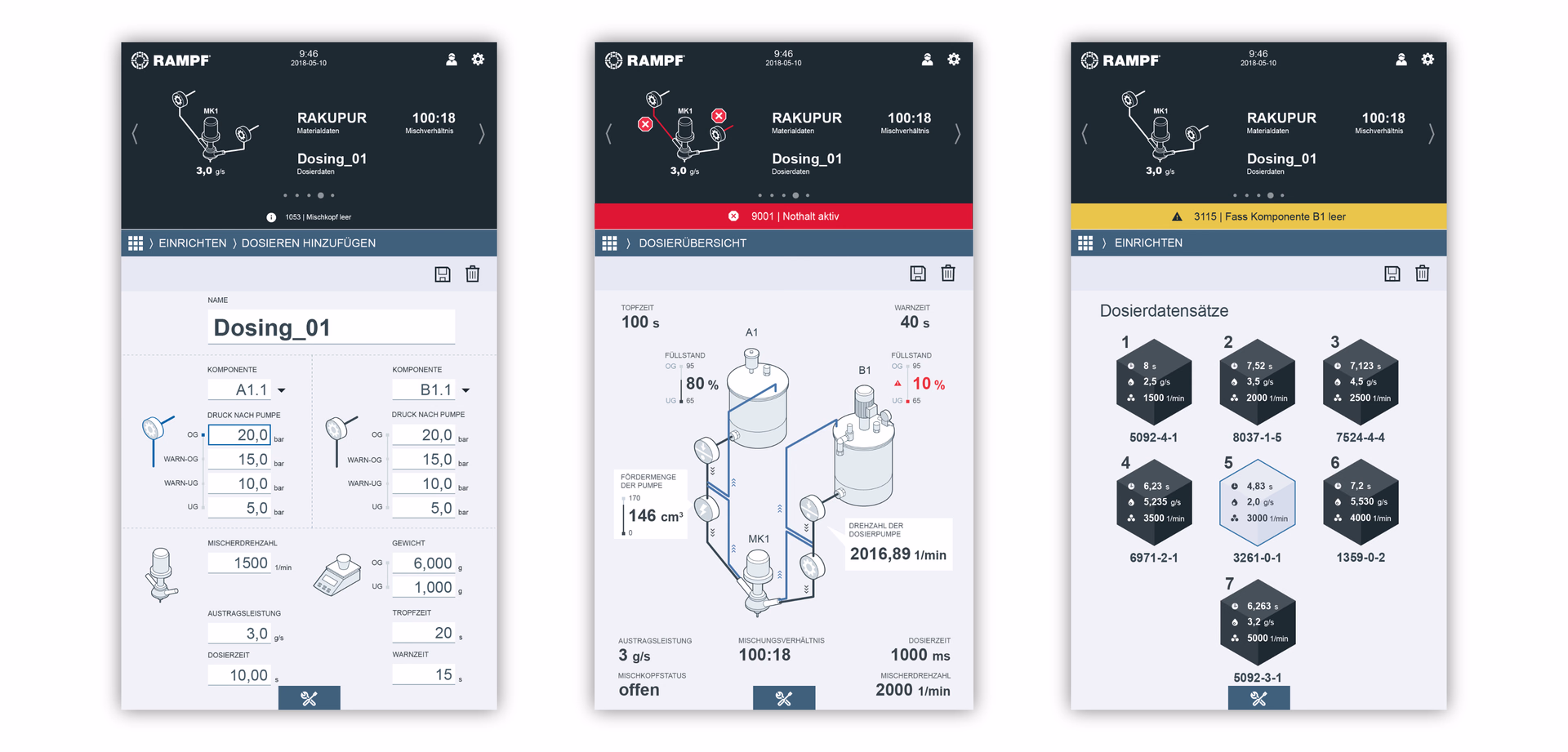 Intuitive like a smartphone app, productive like a machine