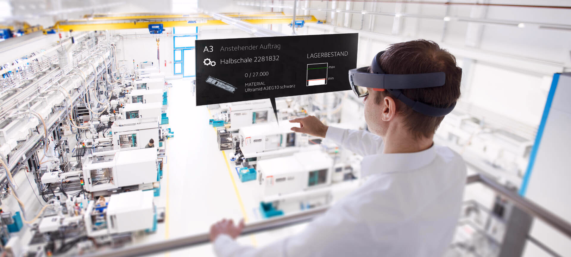 Bringing Augmented Reality to the Smart Factory