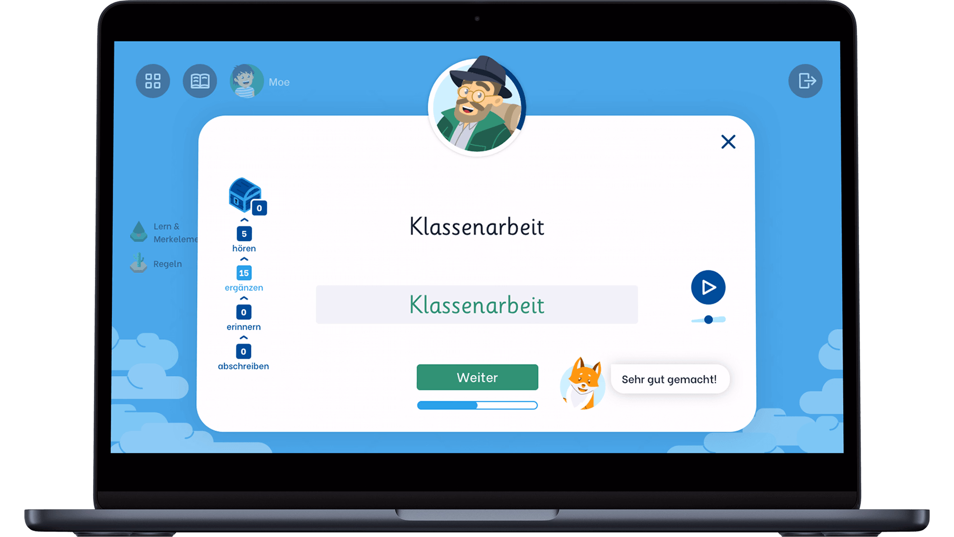 Playfully improve language skills