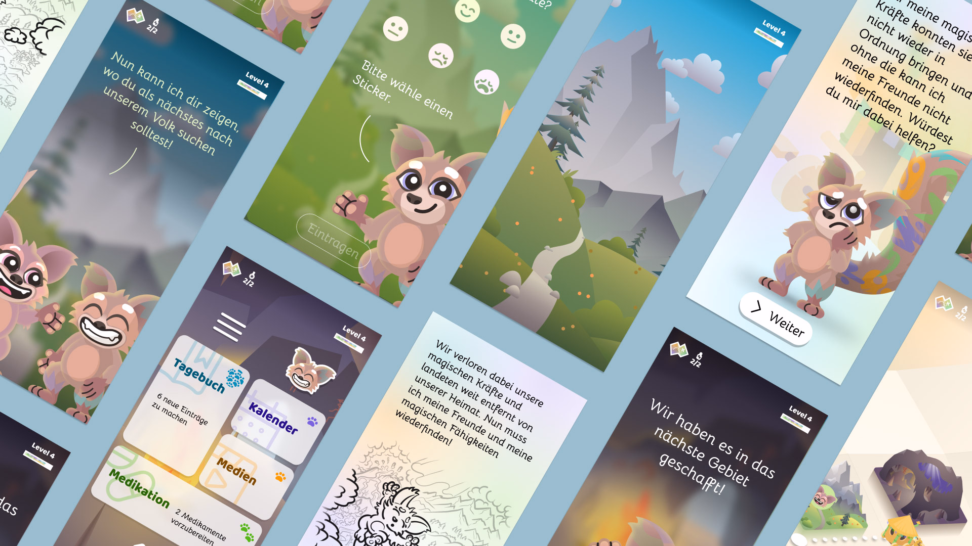 Medizinische App für kleine Patient*innen