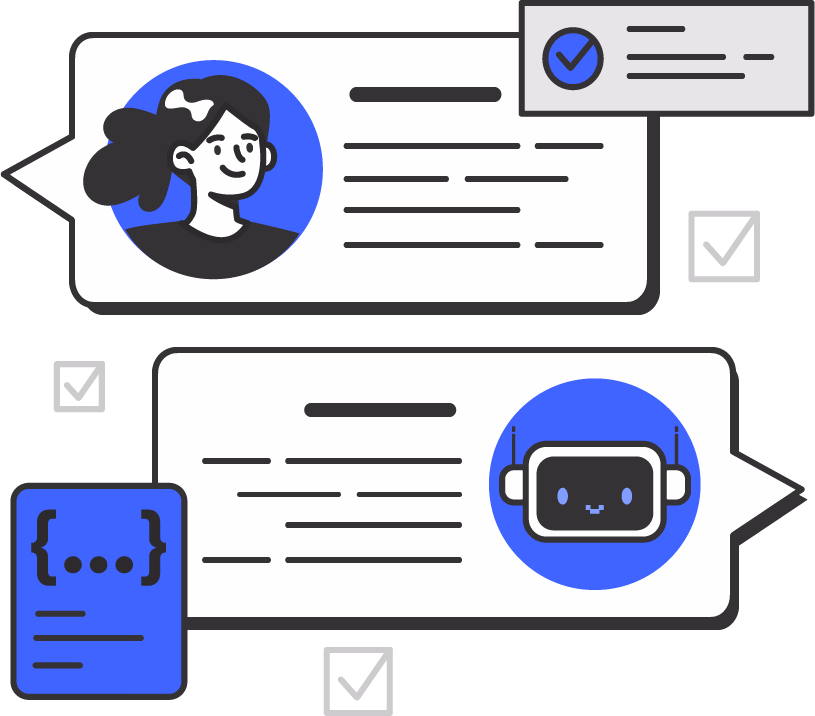 Unsicher mit einem Feature? Frag doch einfach nach! 🤷 Interaktives Chatten mit Personas in Echtzeit