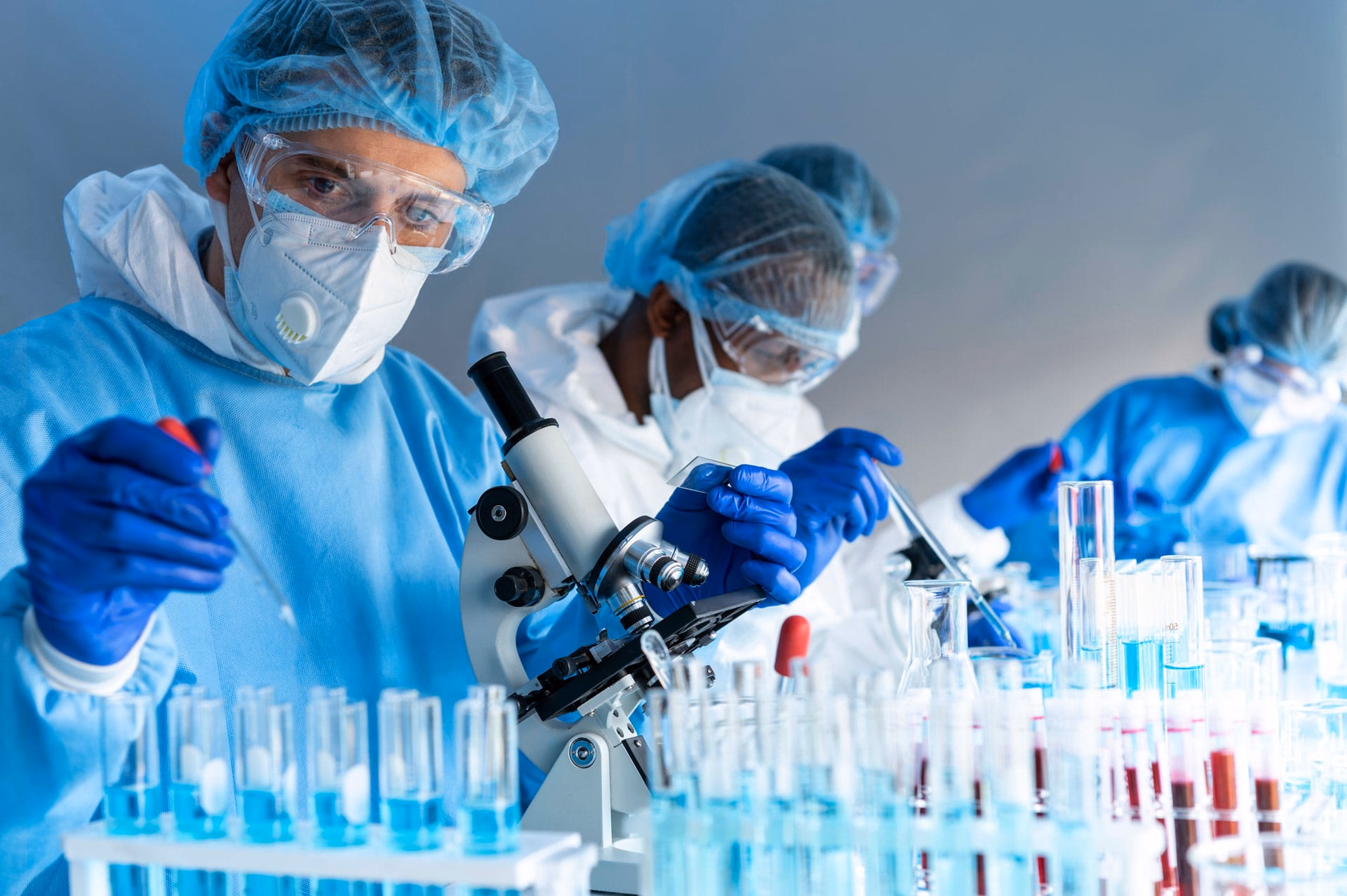 Software UI for medical laboratories